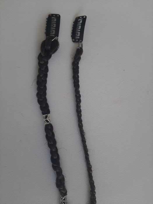 Tranças reutilizáveis com acessórios