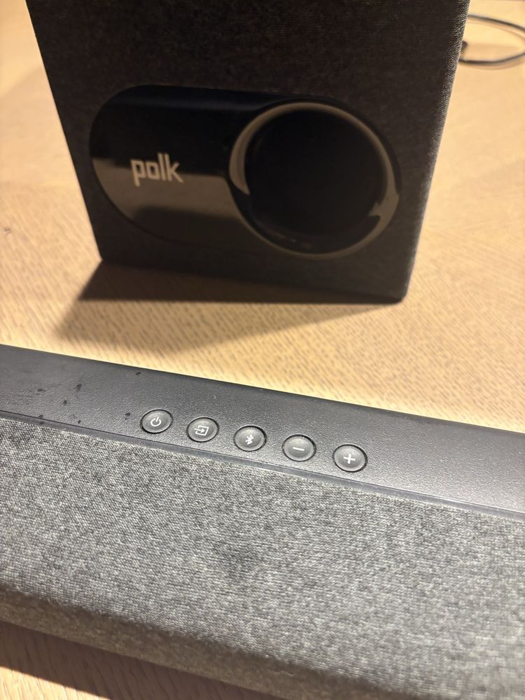 Soundbar POLK Signa S3 (2.1 - Subwoofer sem Fios - Preto)