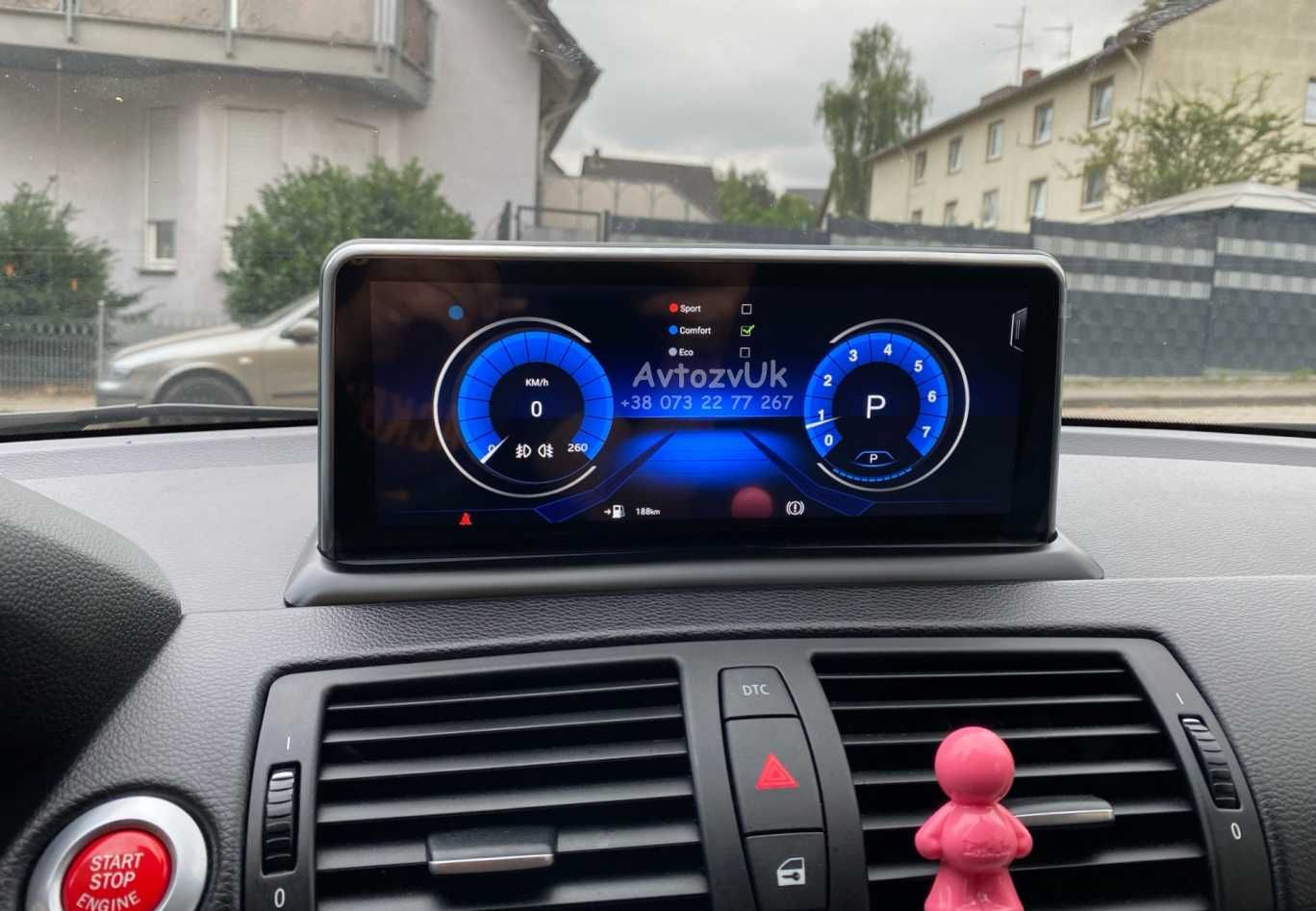 Дисплей BMW 1 е81 е82 е87 е88 GPS e81 e87 Магнитола CarPlay Android 14