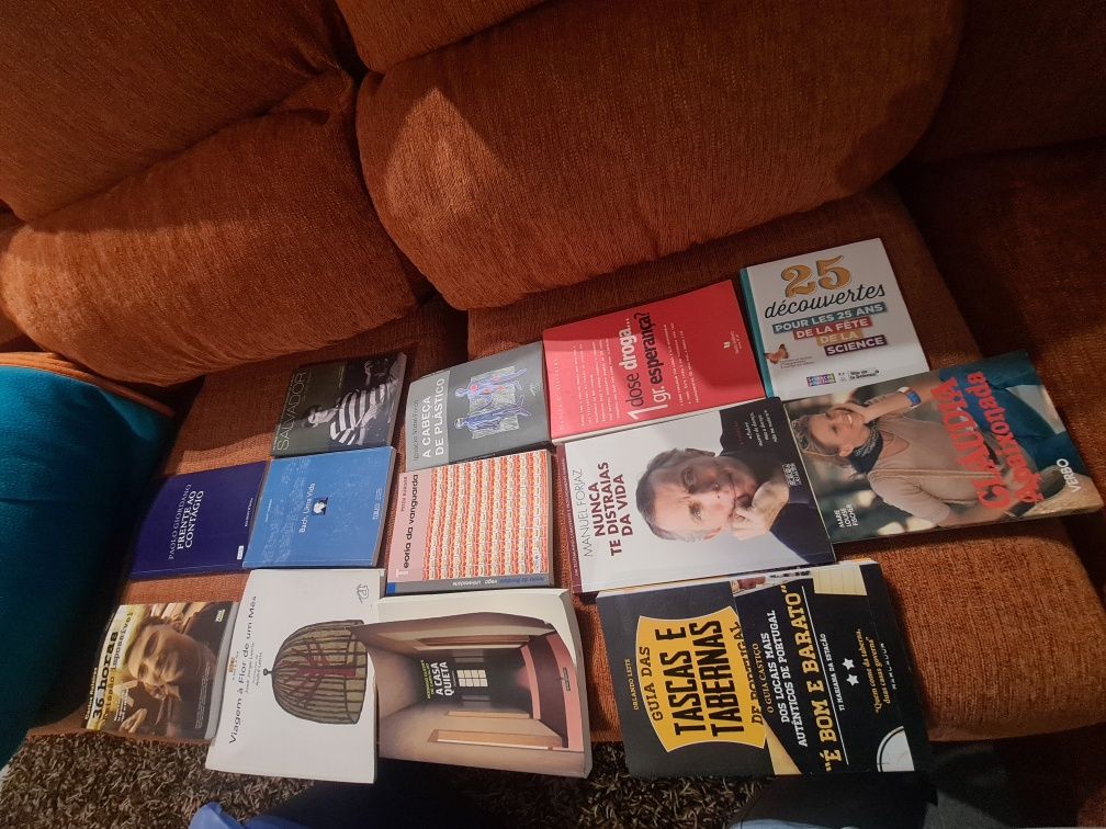 Vários livros temas diversos