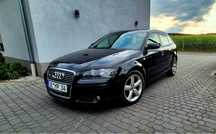 Audi A3 1.9 TDI*2xSLINE*CzarnySufit*Oryginał lakier*Bez rdzy*Unikat*