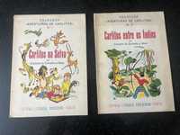 Livros “Carlitos na selva” e “Carlitos entre os Índios”
