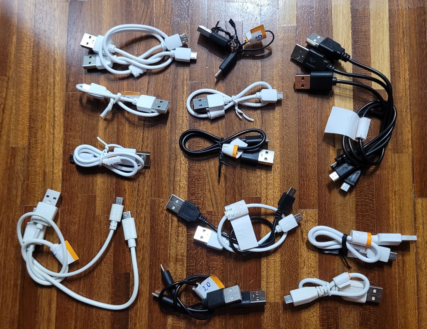 Krótki kabel USB - USB mikro