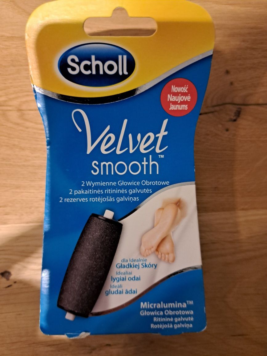 Nowe głowice obrotowe Velvet Scholl do elektronicznego pilnika