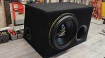 Skrzynia Basowa Ground Zero GZRW 10Xspl 800w rms 2x2ohm tuba subwoofer