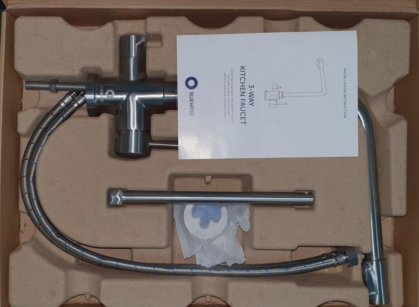 Bateria trójdrożna Bluwater do systemów uzdatniania wody