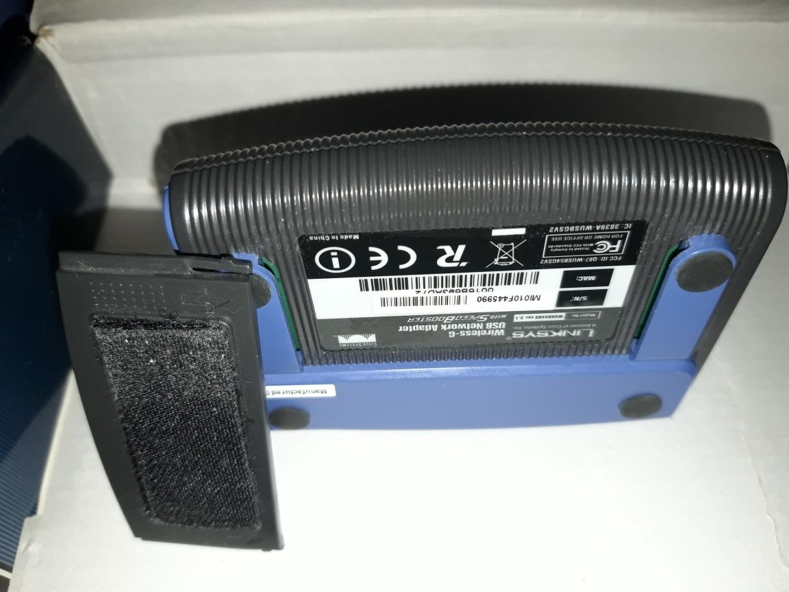 Karta sieciowa Linksys WUSB54GS