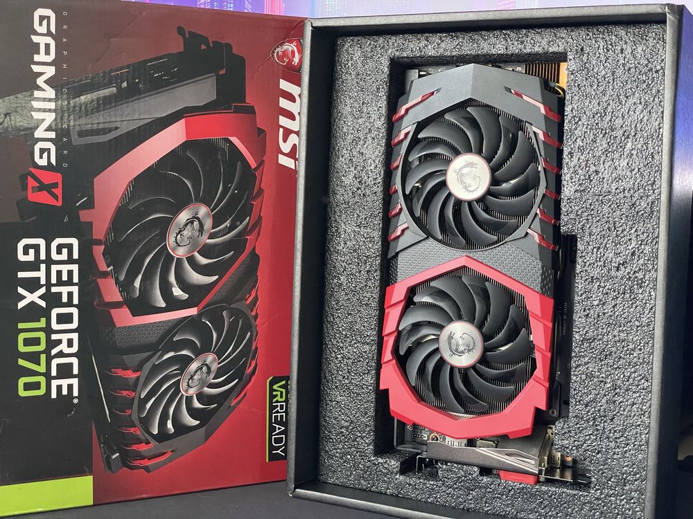 Відеокарта MSI GTX 1070 Gaming X 8GB – потужна і тиха