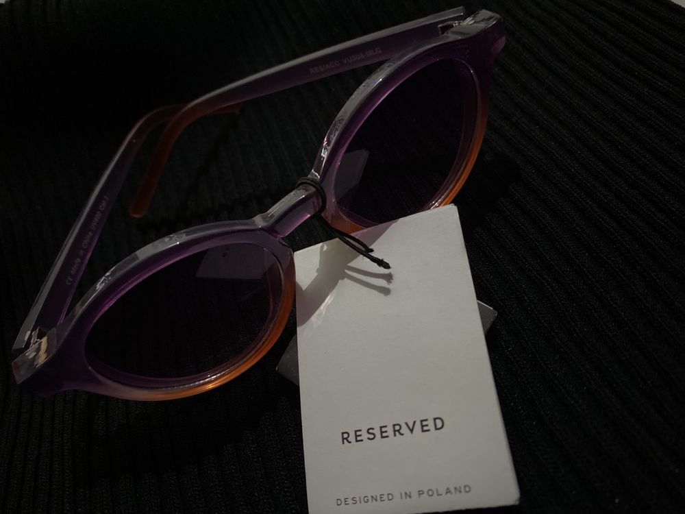 nowe okulary przeciwsłoneczne z metką