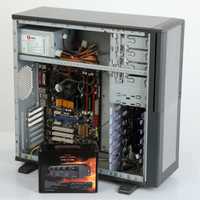 Сервер корпус Chieftec Mesh. ПК intel Core 2 Duo E7500. Робоча станція