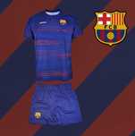 Komplet FC  Barcelona junior licencja 134-140