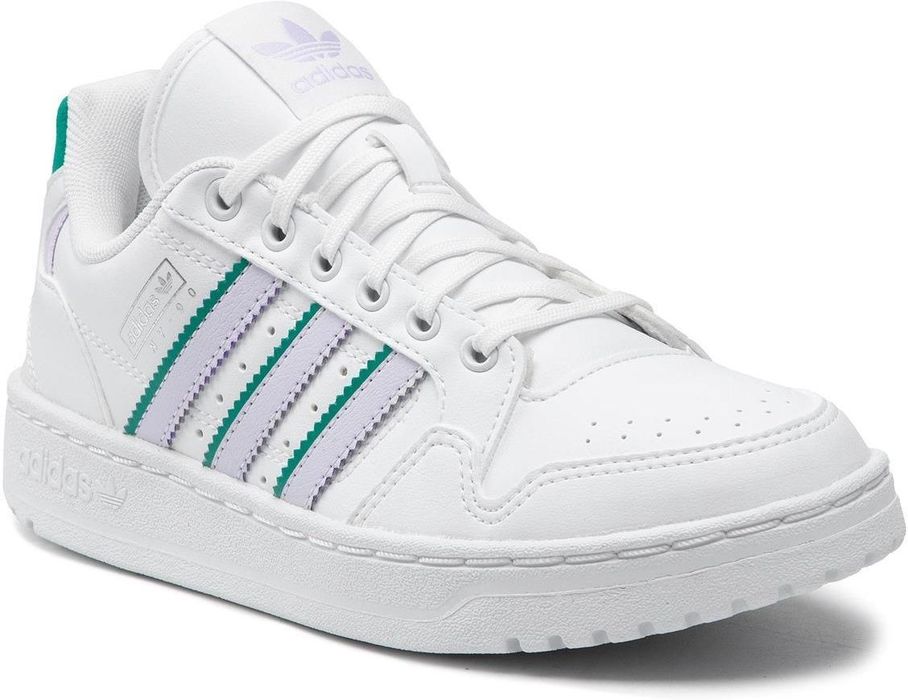 Markowe Buty adidas - Ny 90 Stripes białe sneakersy trampki r 39 1/3 s