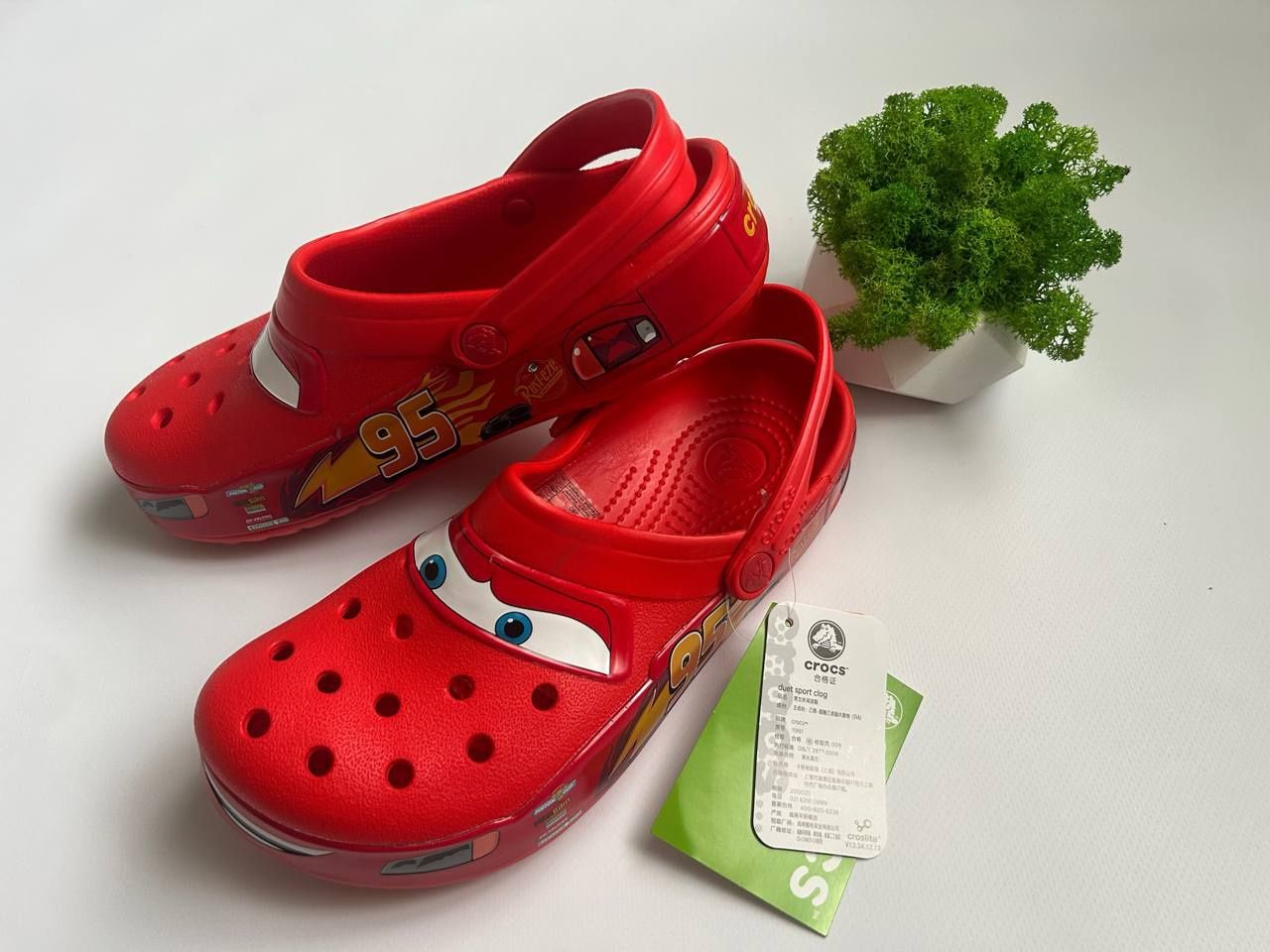 Crocs McQueen Крокси Маквін 36 - 46 люкс