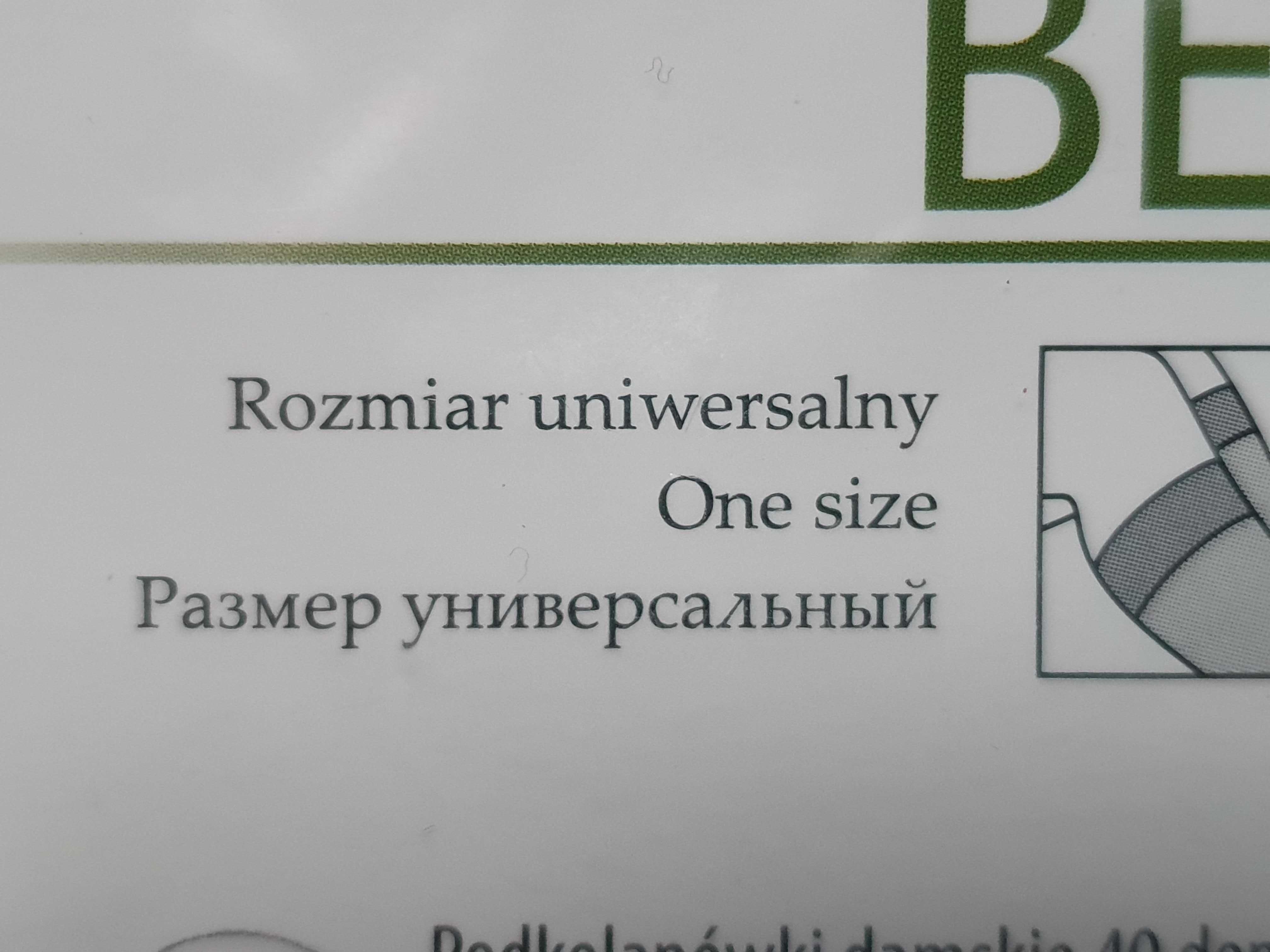 CZARNE Podkolanówki Bella Mona 40 DEN mikrofibra