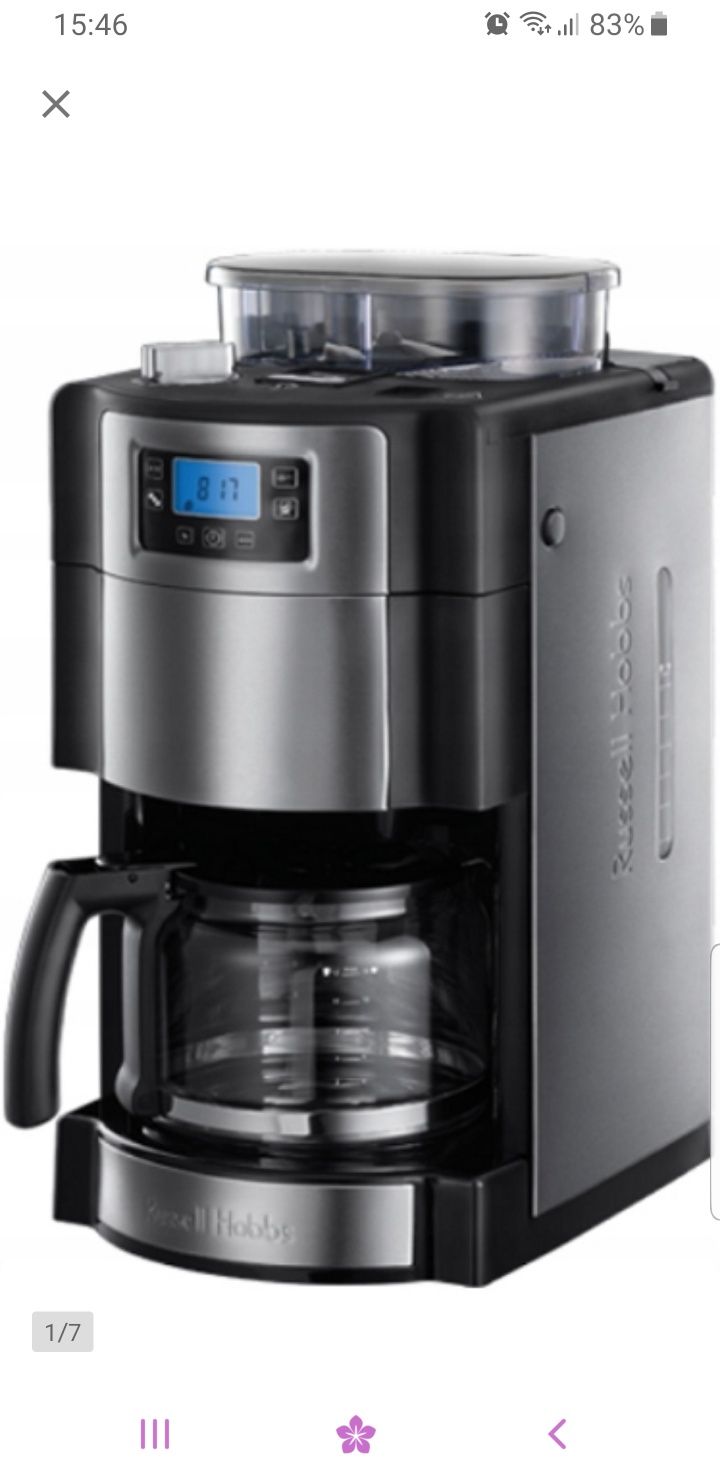 Ekspres przelewowy  Russell hobbs