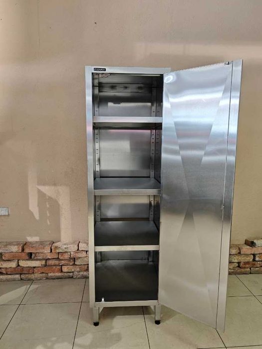 Szafa gastronomiczna LOZAMET 54x60x182 – nierdzewna, regulowane półki