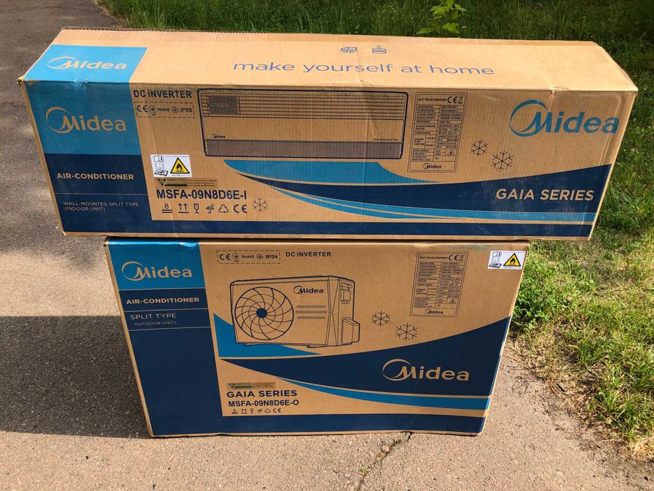 Кондиционер Midea Gaia MSFA-09N8D6E приток свежего воздуха -25