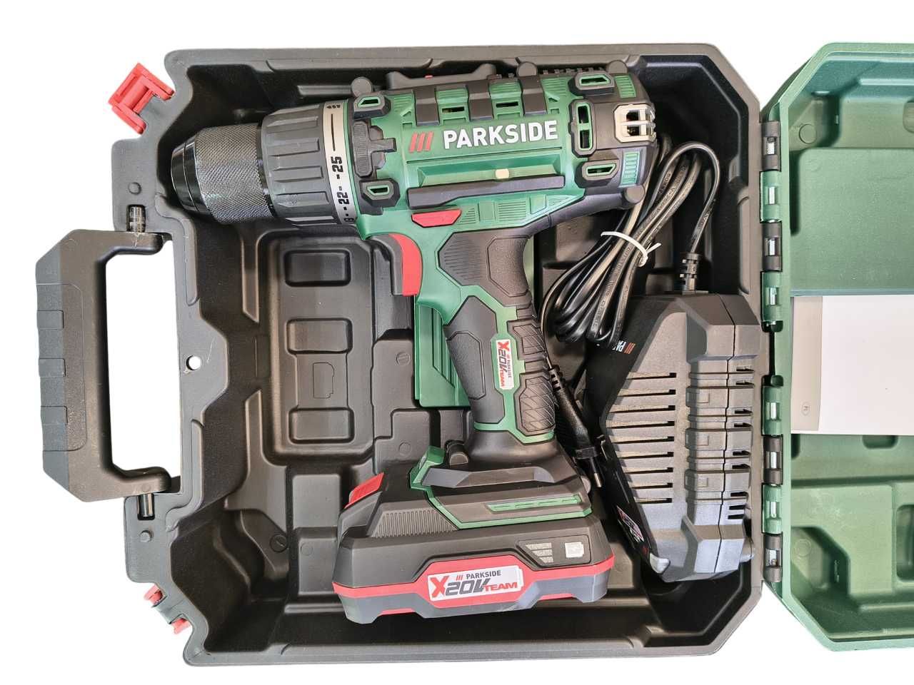 Wkrętarka Parkside PABS 20-Li i9 KOMPLET