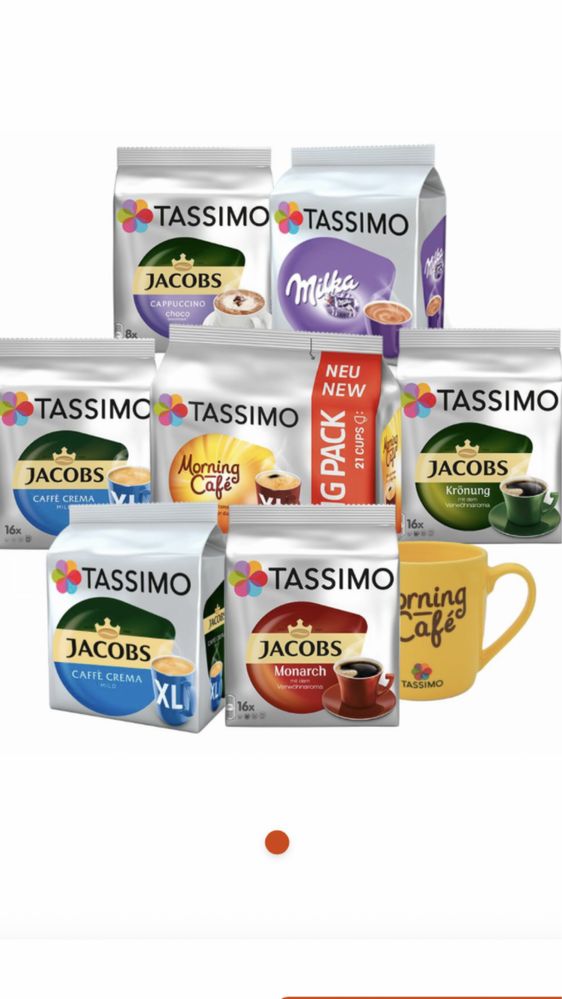 Капсульна кавоварка Bosch Tassimo. Нова. В упаковці.