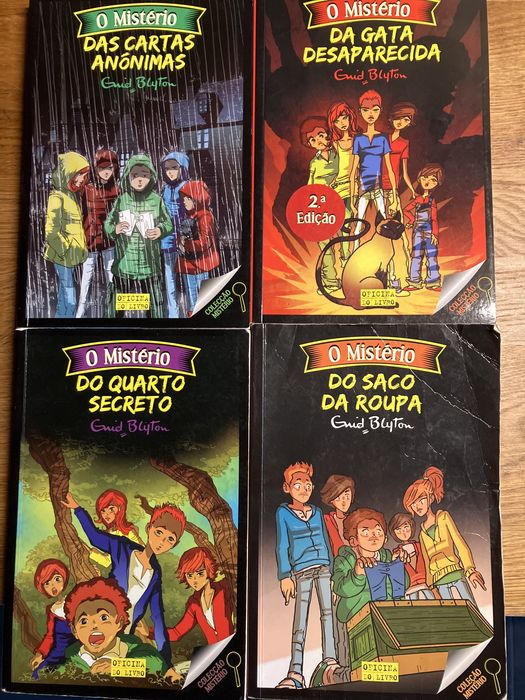 Livro O mistério de Enyd Blyton