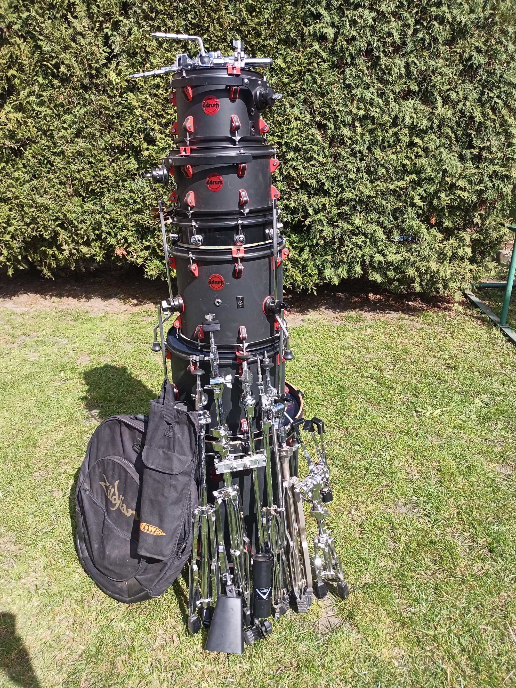 Ddrum hybrid 20,10,12,13,14,16 hardware, blachy. Zawodowe bębny.