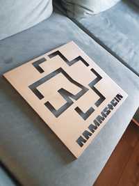 Rammstein logo obraz z blachy