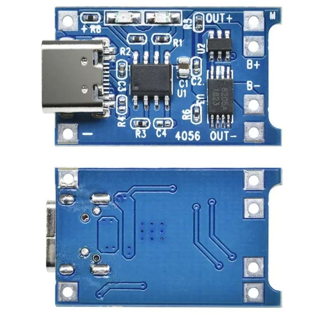 TP 4056 Модуль для заряджання Li-ion 5V 1A