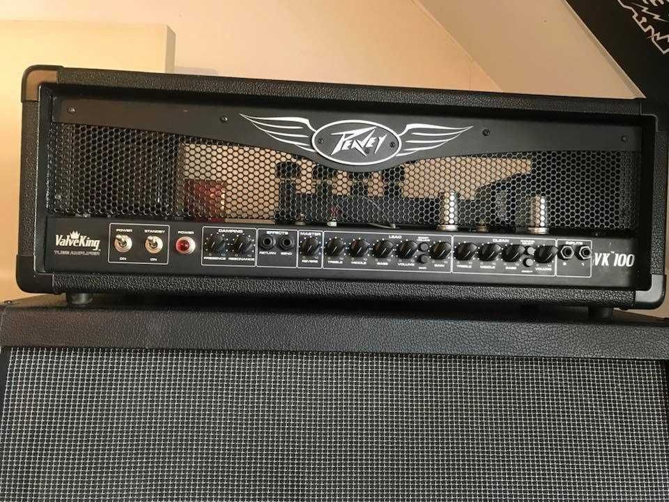 Clássico Peavey a válvulas ValveKing 100watts + Coluna 4x12 400watts
