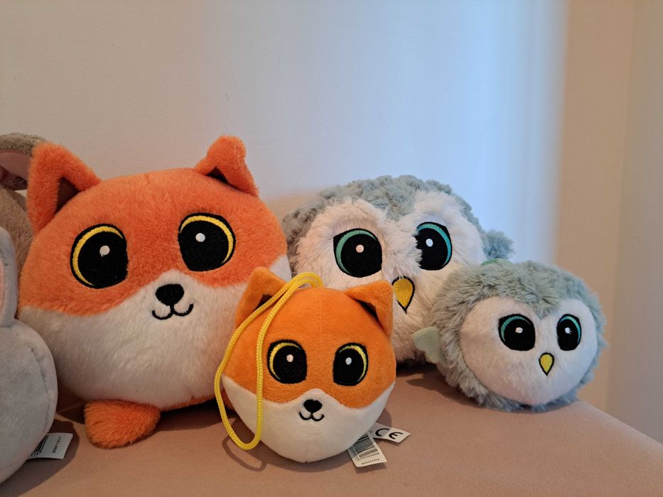 Peluches Pingo Doce Bando do Bosque e Bando do Mar