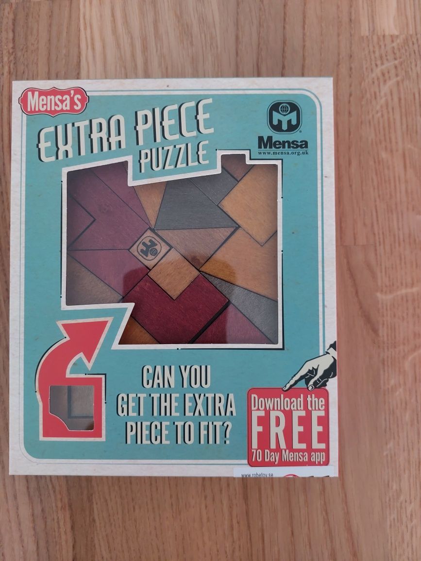 Łamigłówka Extra piece puzzle Mensa