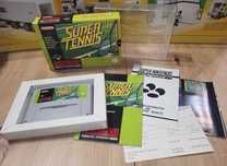 Gra Super Tennis - NINTENDO SNES - BDB stan CIB Komplet +Protektor