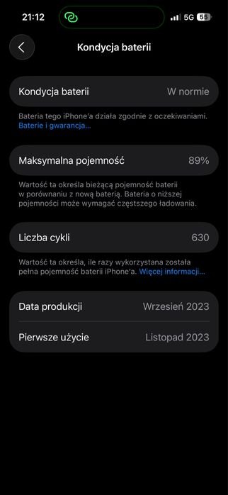 Iphone 15 128 gb idealny stan