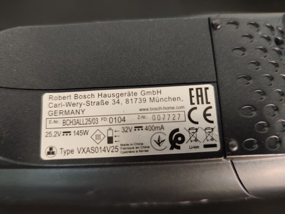 Aspirador Bosch 2em 1 série 4