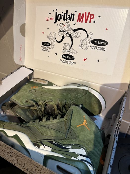 Buty Jordan MVP Olive Canvas
