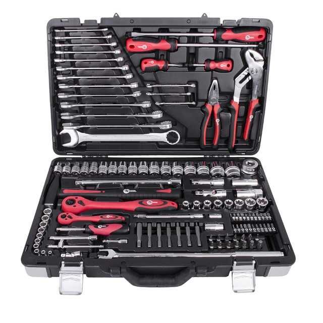 Проф. набор инструментов 1/4" & 1/2", 119 ед. INTERTOOL ET-7119. Новий