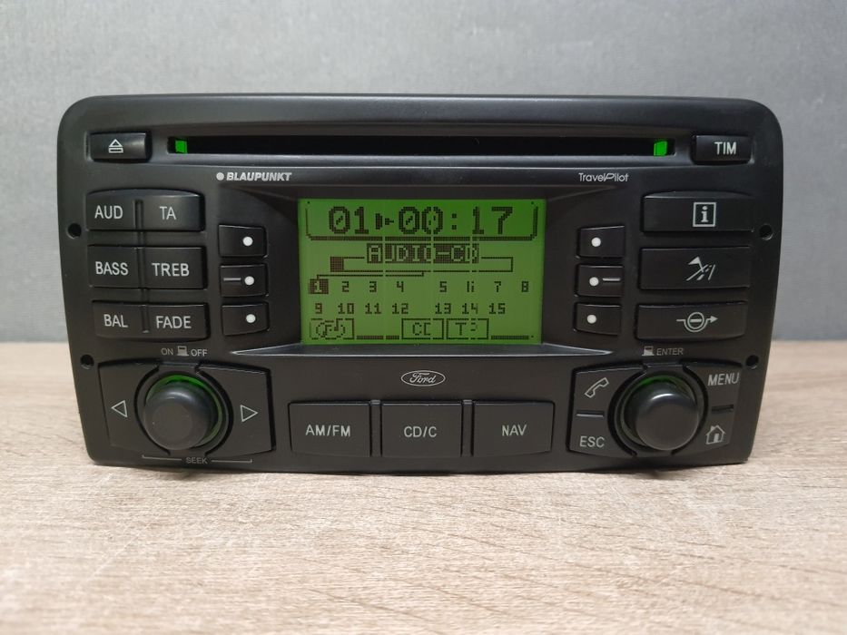 Radio samochodowe Ford CD, Nawigacja, Mondeo Focus Fiesta RNS4-TP132