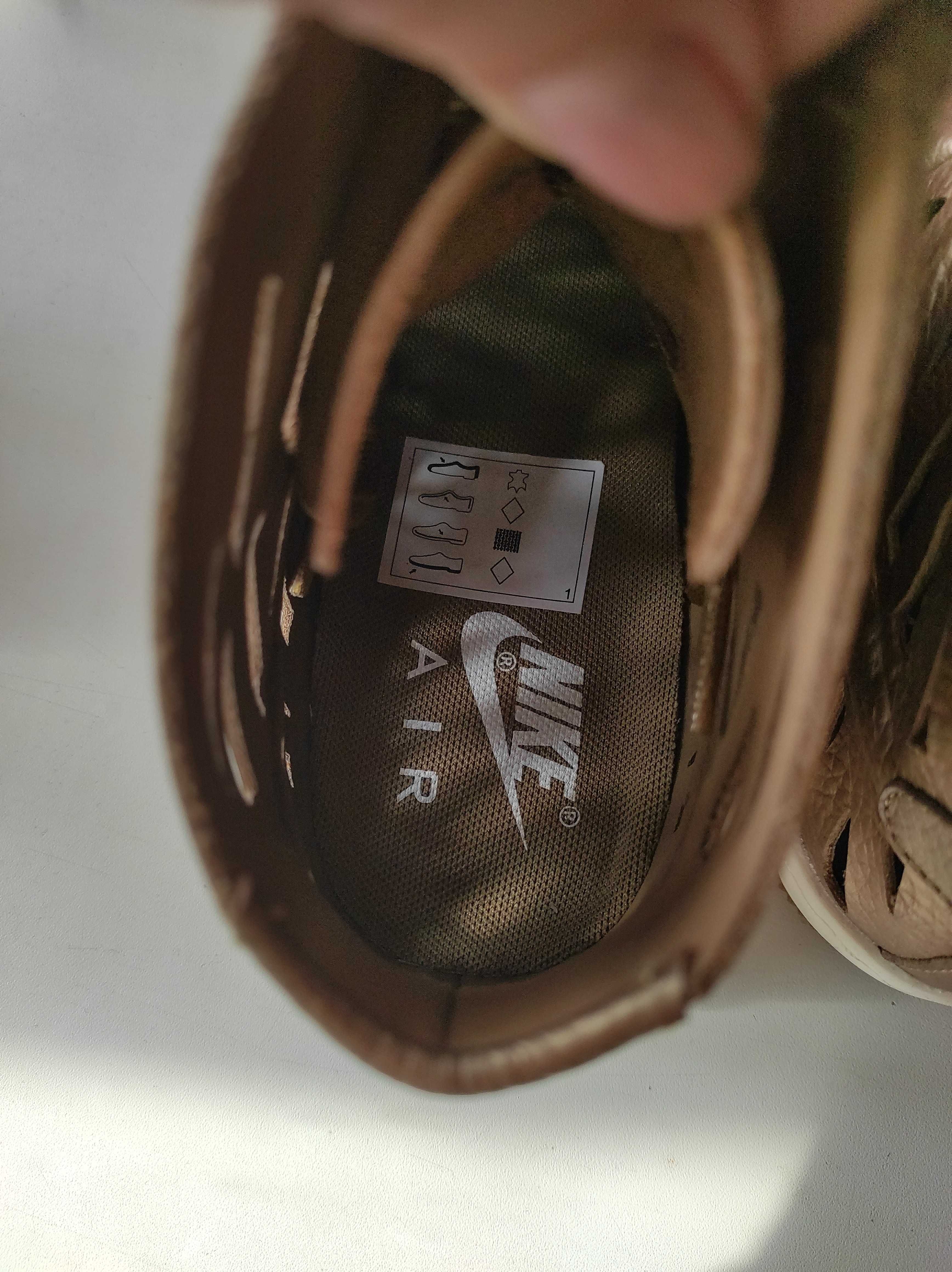 Новые летние кроссовки Nike Air Force оригинал кожа хайтопы найки найк