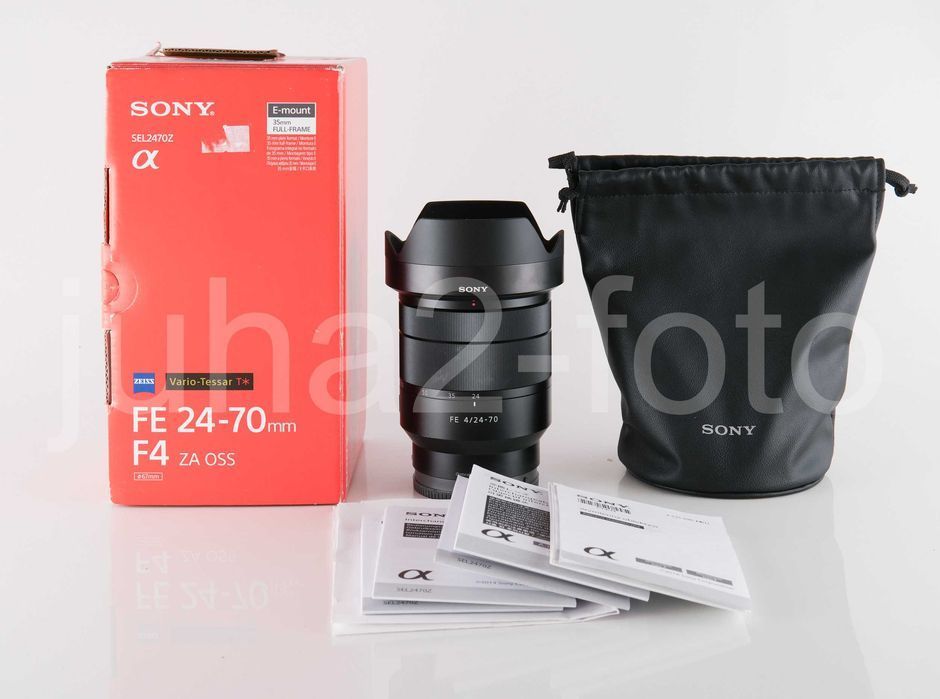 Sony Carl Zeiss Vario T* FE 24-70 f/4 ZA OSS (SEL2470Z) + filtr UV