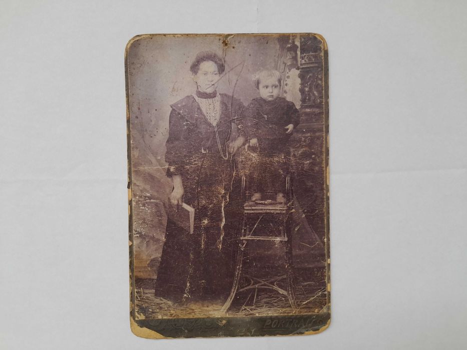 Фотографии старинные начала ХХ века - 2 шт. одним лотом.