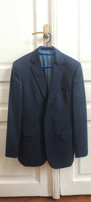 Marynarka wełna granatowa Bytom M L