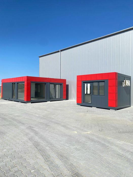Kontener Handlowy Mieszkalny Pawilon Biurowy Usługowy 6x3 7x3 8x3 9x3