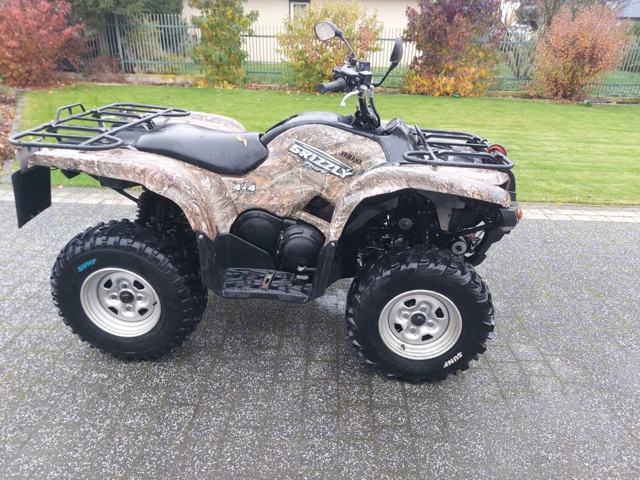 Yamaha grizzly 700 homologacja,wspomaganie,4x4