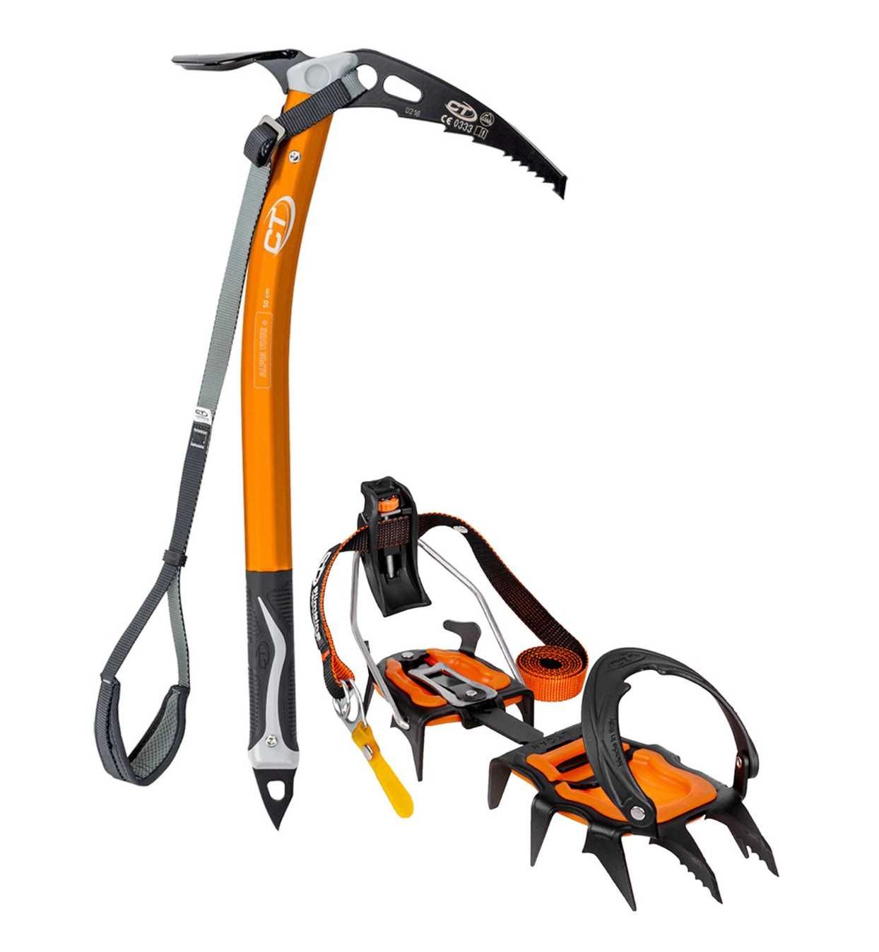 Zestaw raki czekan Climbing Technology Lycan + Alpin Tour Plus (70 cm)
