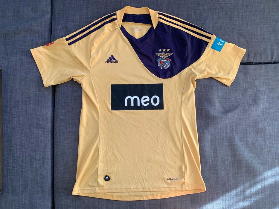 Camisola alternativa laranja Benfica Adidas 2010, 2011