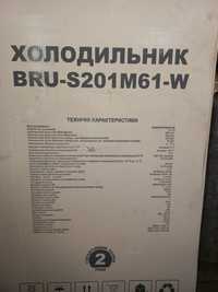 Новий холодильник REGA BRU S 201M61 W