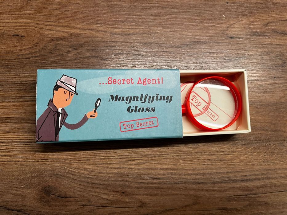Lupa dla dzieci detektyw akcesoria