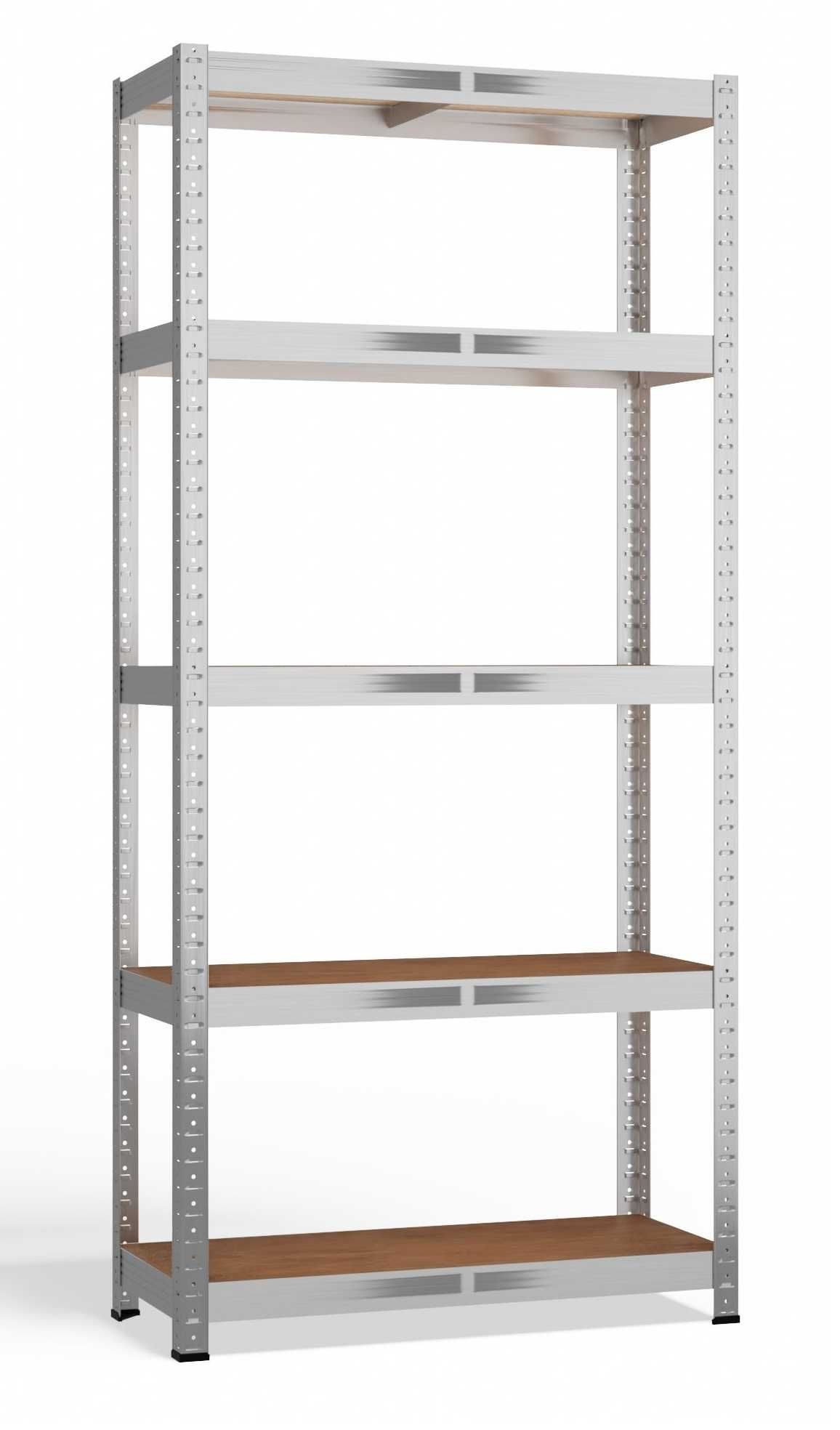 Regał Magazynowy G7030 Metalowy Garaż MDF 5 Półek