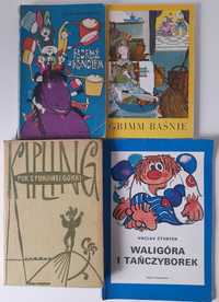 Podróż z Rondlem Edith Unnerstad + 3 książki dla dzieci