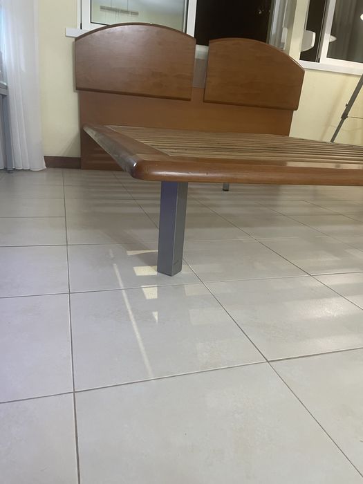 Cama de casal c/ estrado c/ colchao