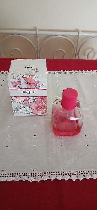 Frasco vazio + caixa Hibiscus-Zara